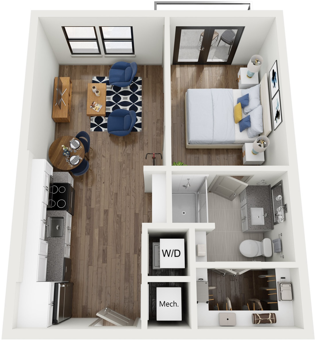 Studio floor plan